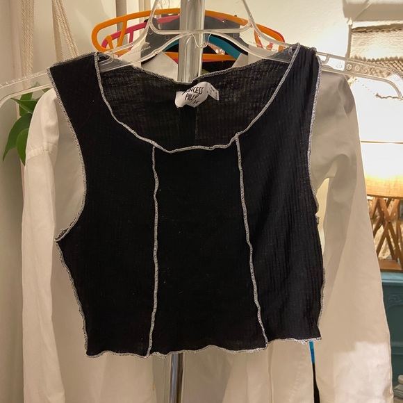 Princess polly black top - Picture 1 of 1